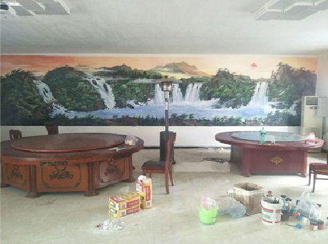 延川墙绘-写实风景