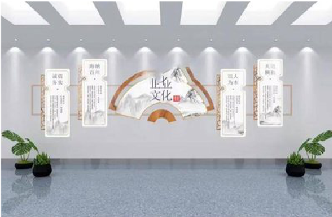 延川企业文化墙设计的核心要素。